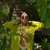 The Gaia Sheer Blouse
