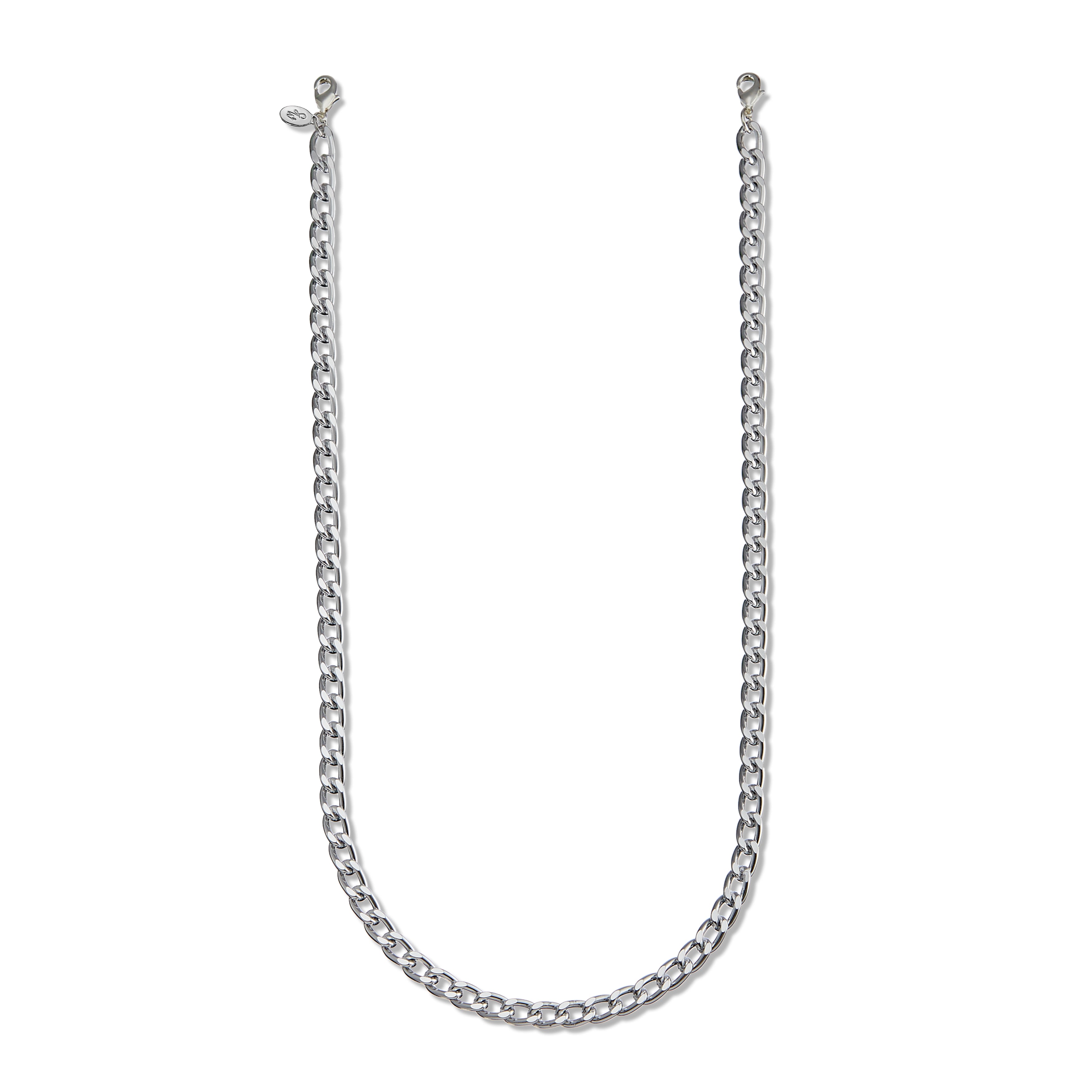 Detachable 7mm Chain in Silver.