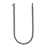 Detachable 7mm Chain in Gunmetal.