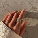 The Elyse Stack Ring.
