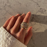The Elyse Stack Ring.