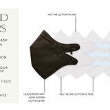 3-Pack SW Disposable Masks (1 SIZE FIT).