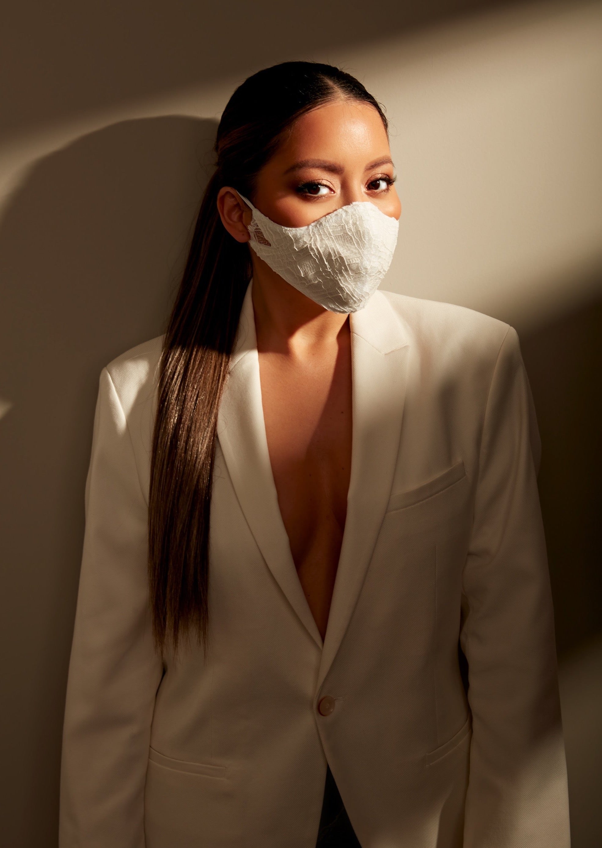 The Marina Mask in White - LIMITED EDITION.