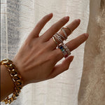 The Elyse Stack Ring.