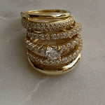 The Elyse Stack Ring.