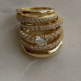 The Elyse Stack Ring.