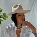 The Bianca Hat in Beige