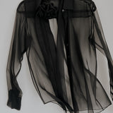 The Gaia Sheer Blouse