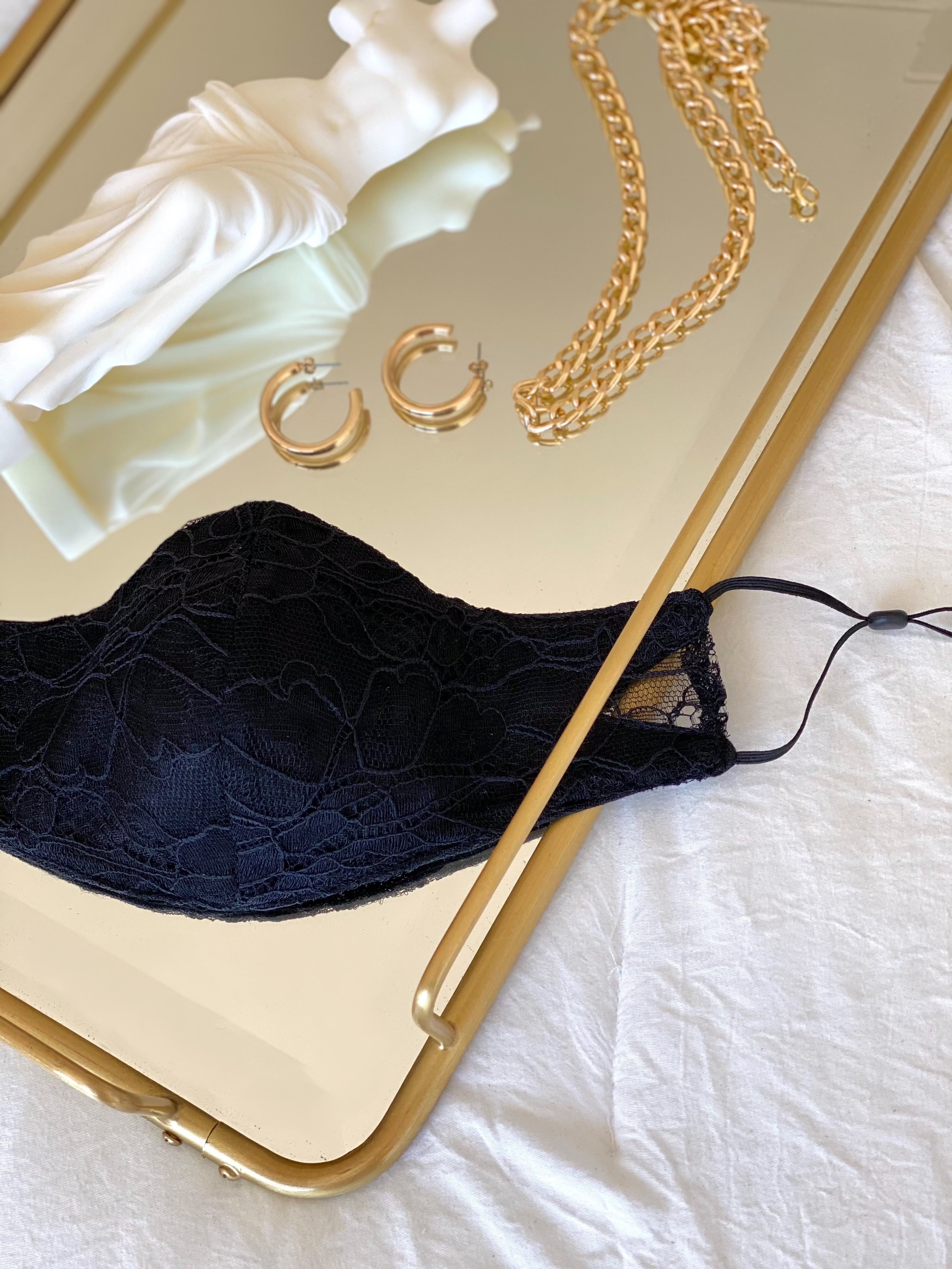 The Marina Mask in Black - LIMITED EDITION.