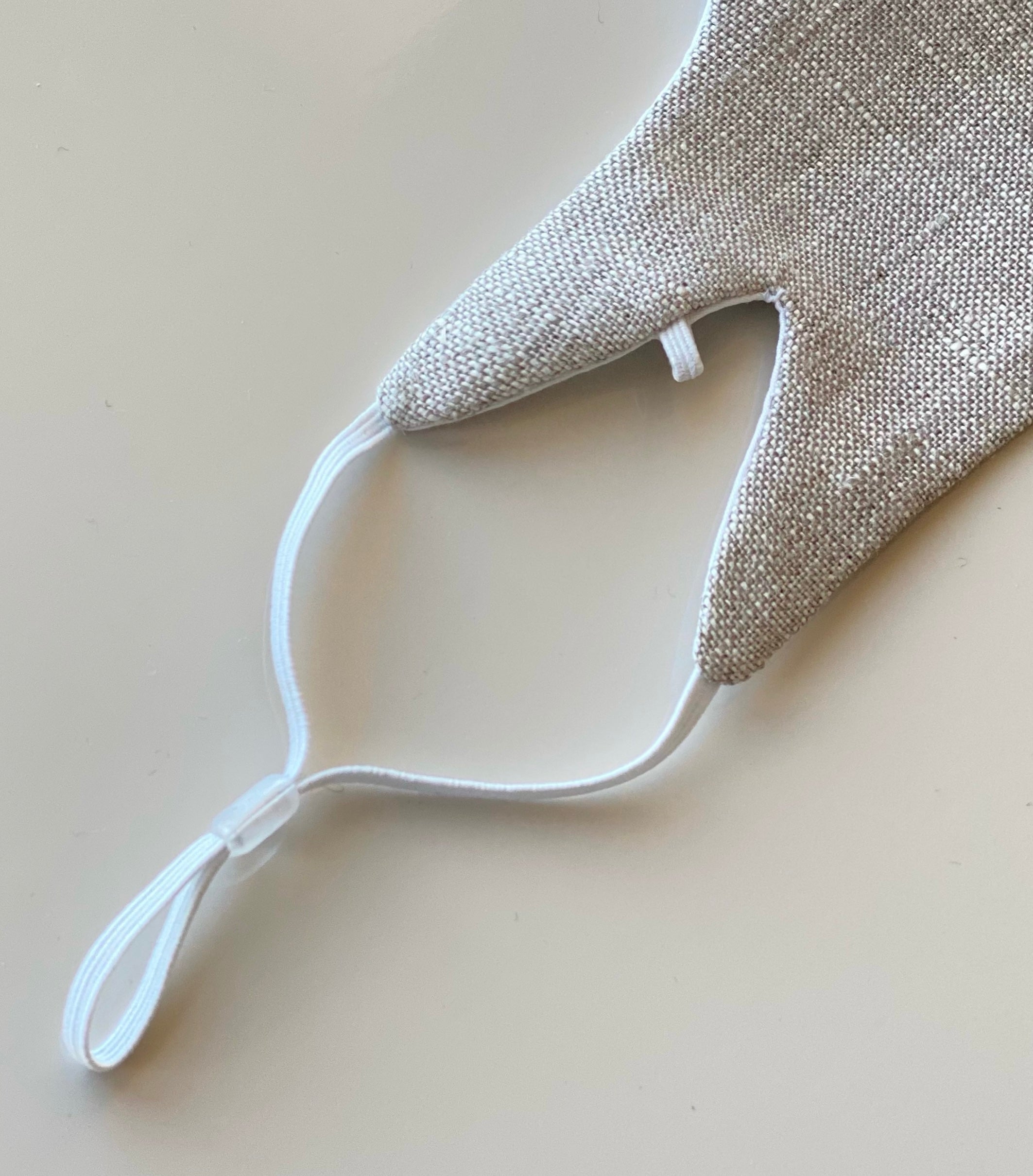 The Tina Mask in Oat (Mask Only, No Chain).