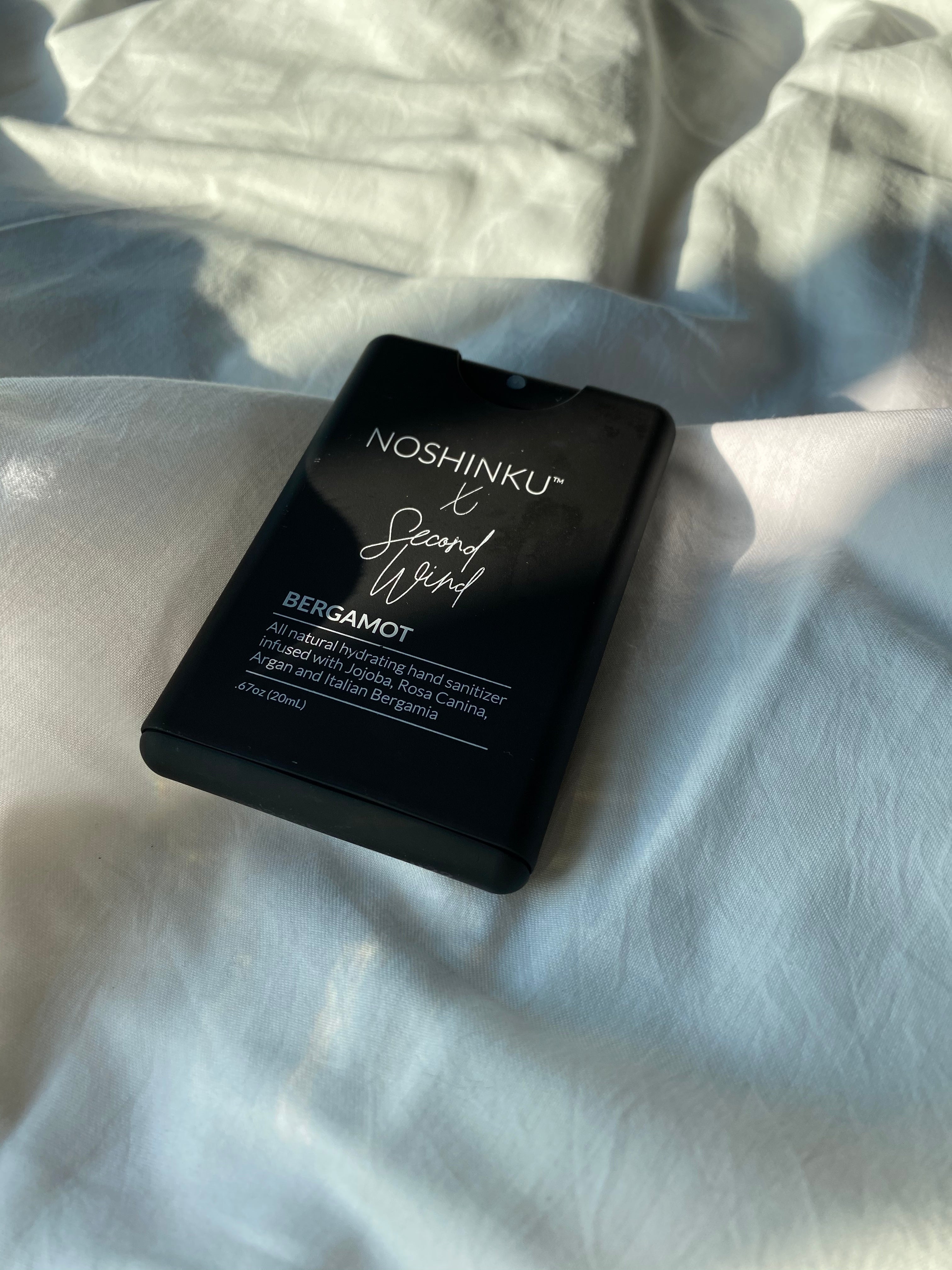 Second Wind X Noshinku LIMITED EDITION Bergamot Sanitizer.