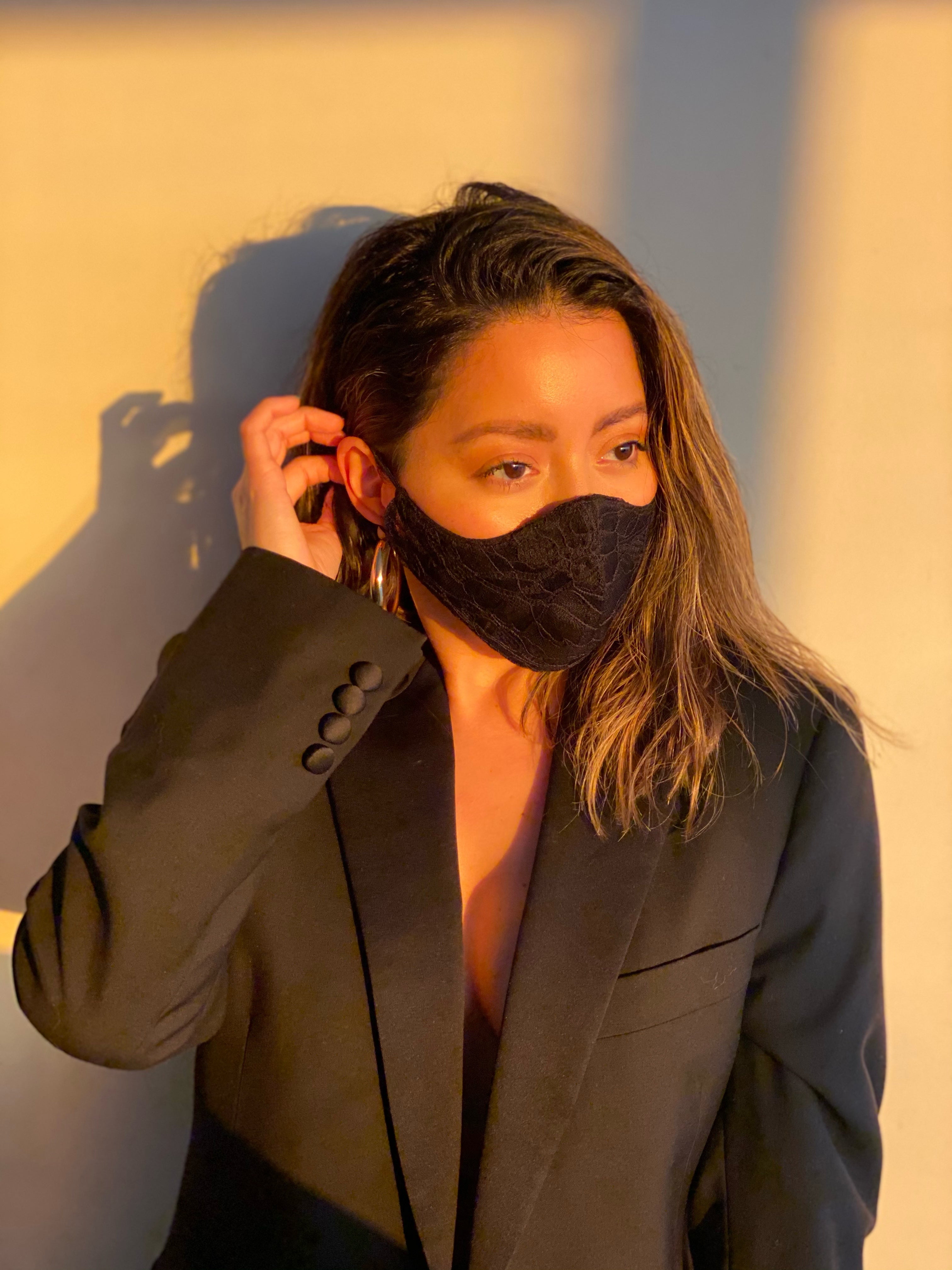 The Marina Mask in Black - LIMITED EDITION.