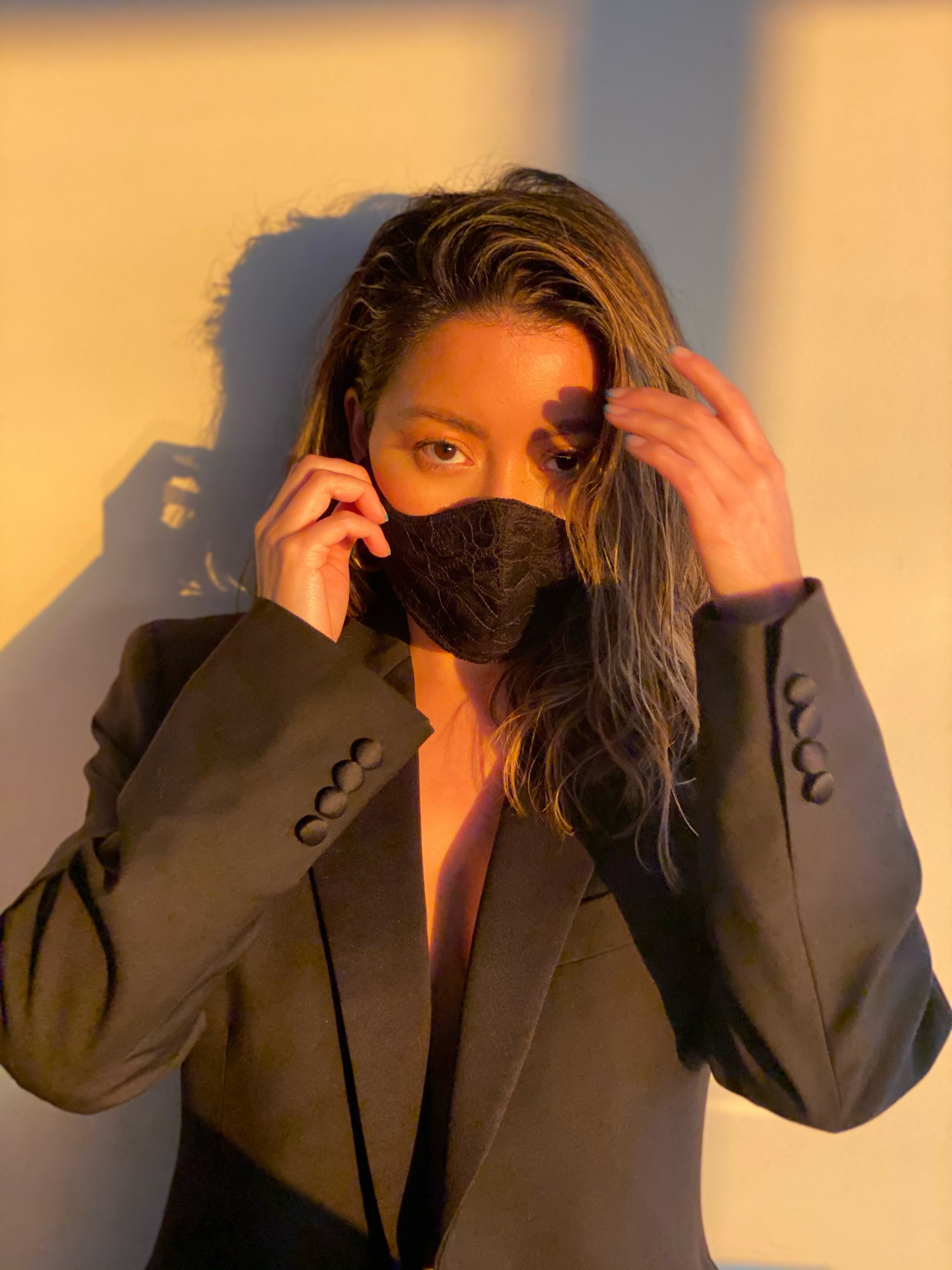 The Marina Mask in Black - LIMITED EDITION.