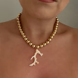 The Valentina Coral Necklace