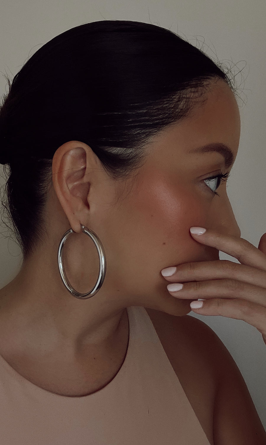 The Jenny Hoops 2" - Silver
