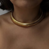 The Monica Omega Collar Necklace