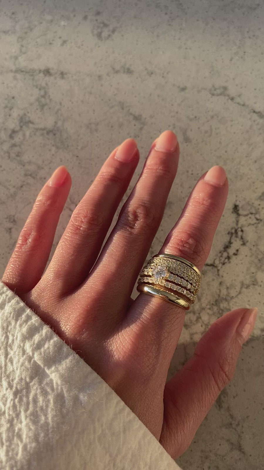 The Elyse Stack Ring
