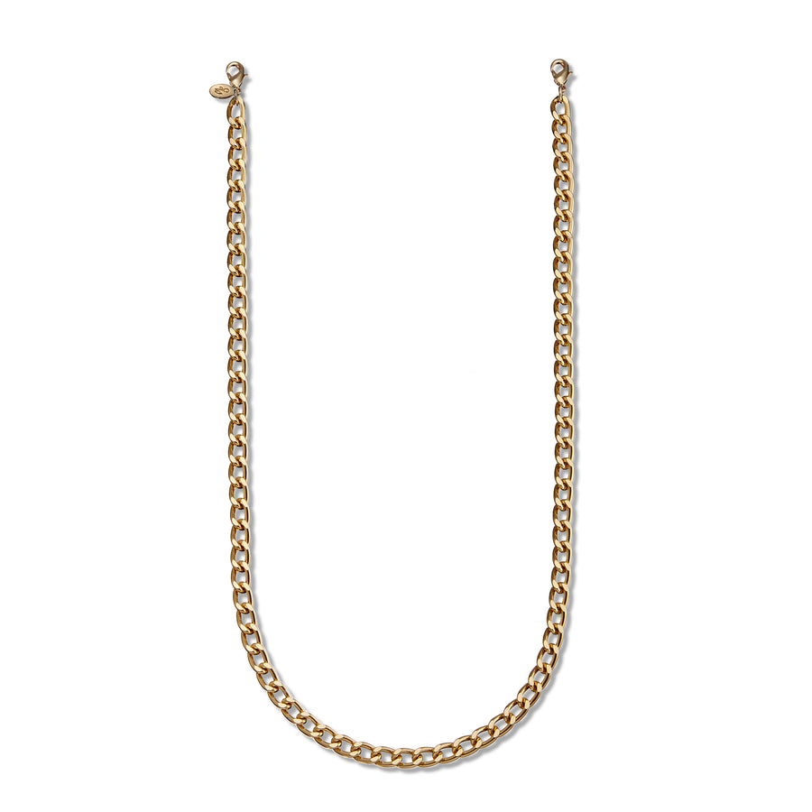 Detachable 7mm Chain in Gold.