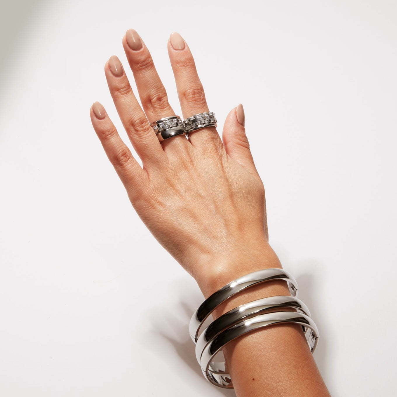 The Isabella Stack Rings.