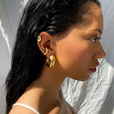 The Karla gold hoops