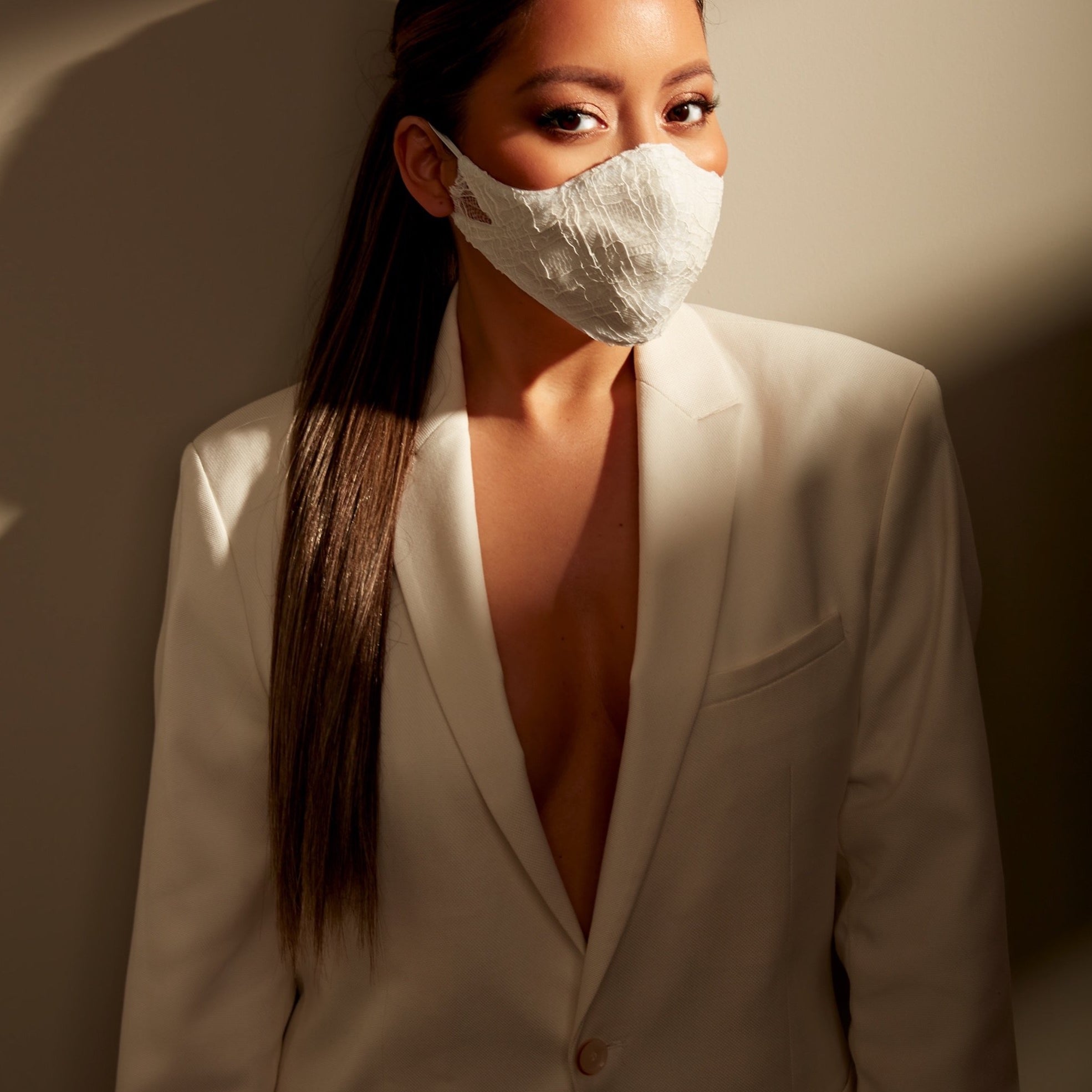 The Marina Mask in White - LIMITED EDITION.