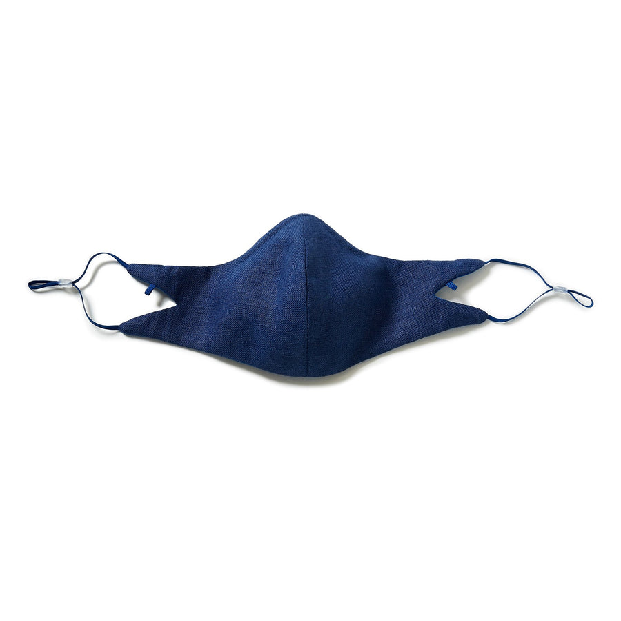 The Tina Face Mask in Denim Blue (Mask Only, No Chain).