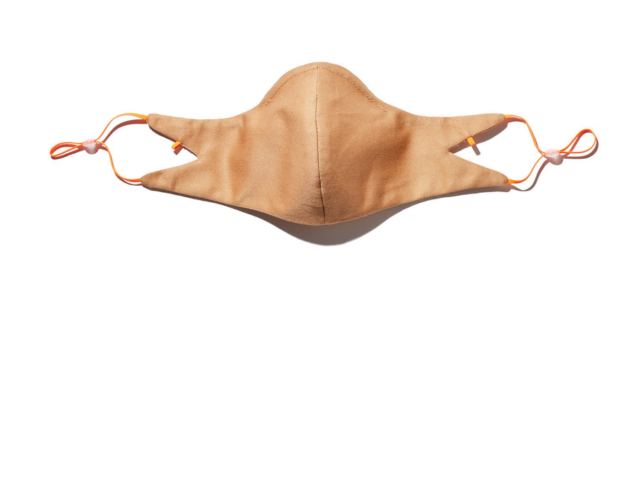 The Tina Cotton Twill in Latte (Mask Only).