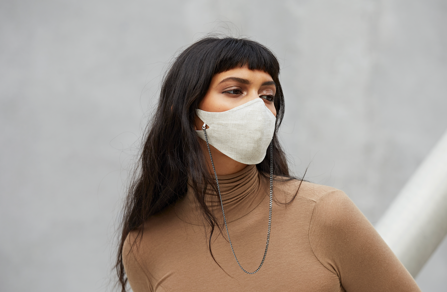 Detachable 4mm Cuban Link Chain in Gunmetal By Second Wind